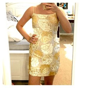 VINTAGE sequin mini dress